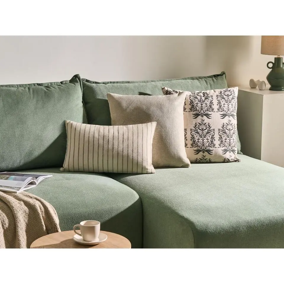 MYRISTICA - Sierkussen set van 3 - Beige - Katoen