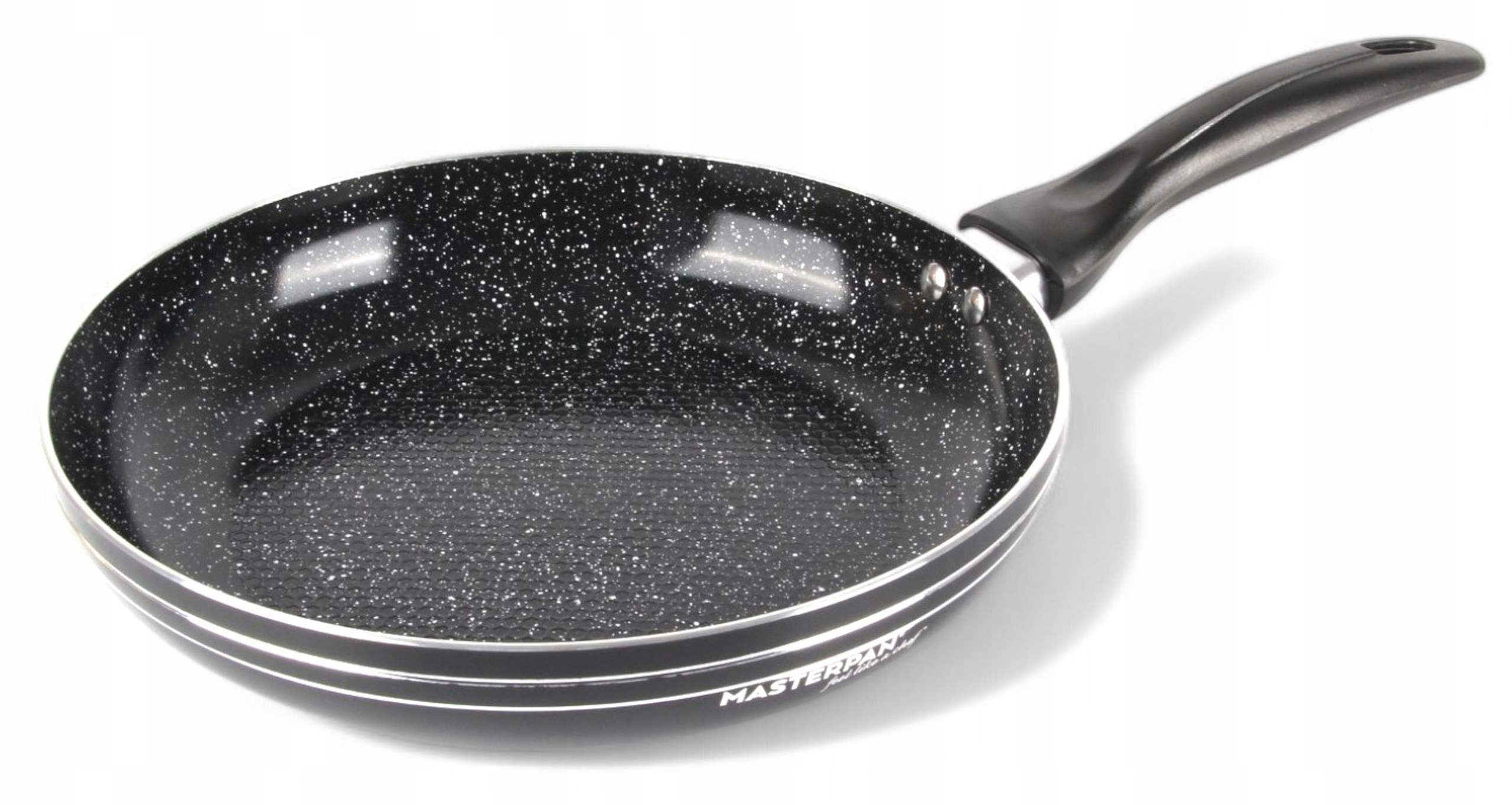 Lekka Patelnia granitowa 20cm plaster miodu indukcja gaz 0,9L 4,0cm