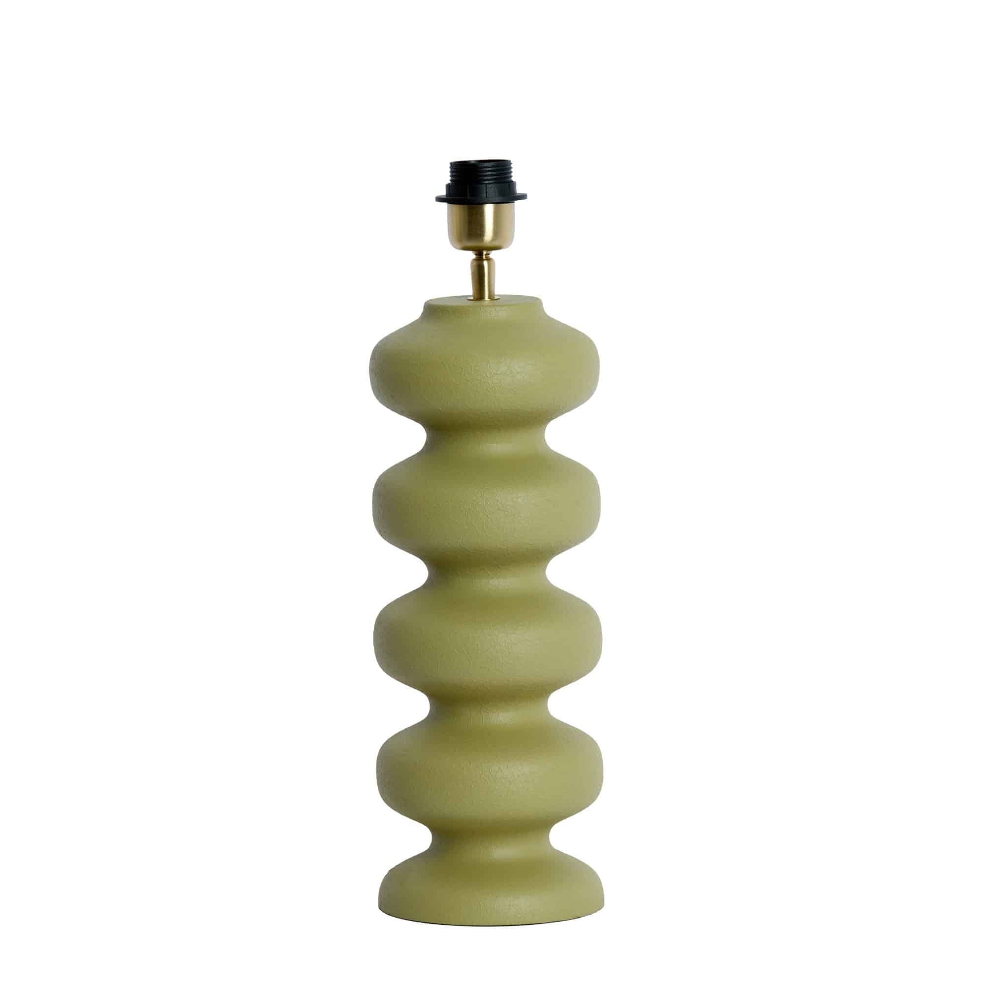 Light & Living lampvoet Soroca - groen - Ø15cm