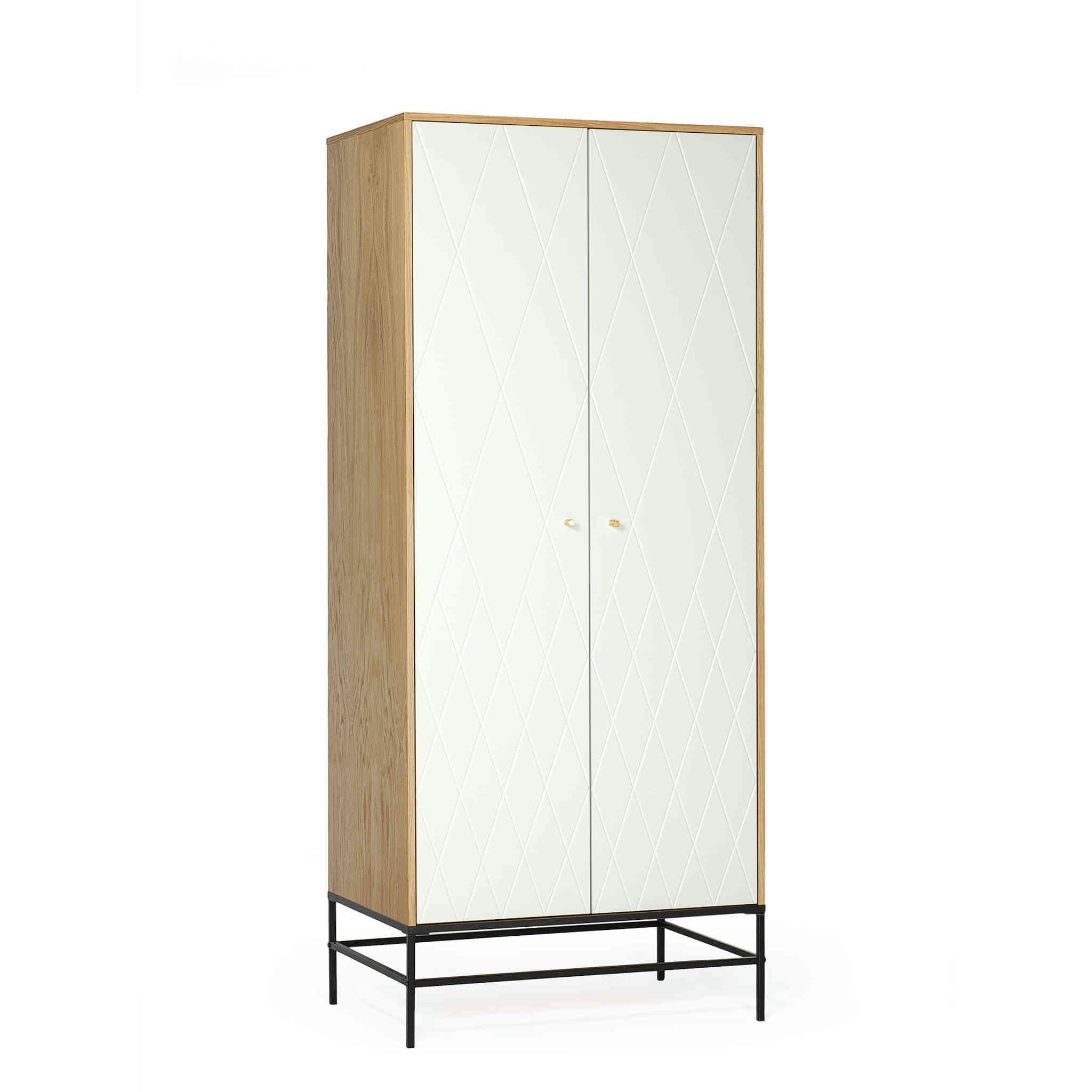 - Armoire 2 portes motif losange