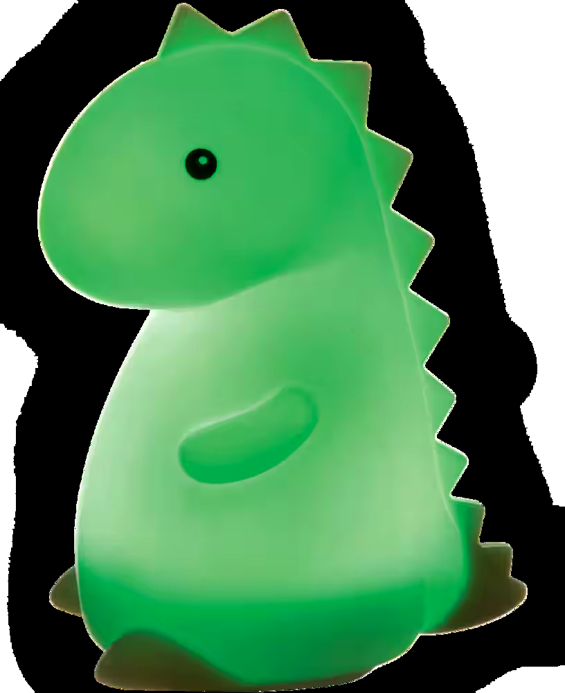 Globe Electric LED Colour-Changing Dinosaur Rechargeable Night Light,