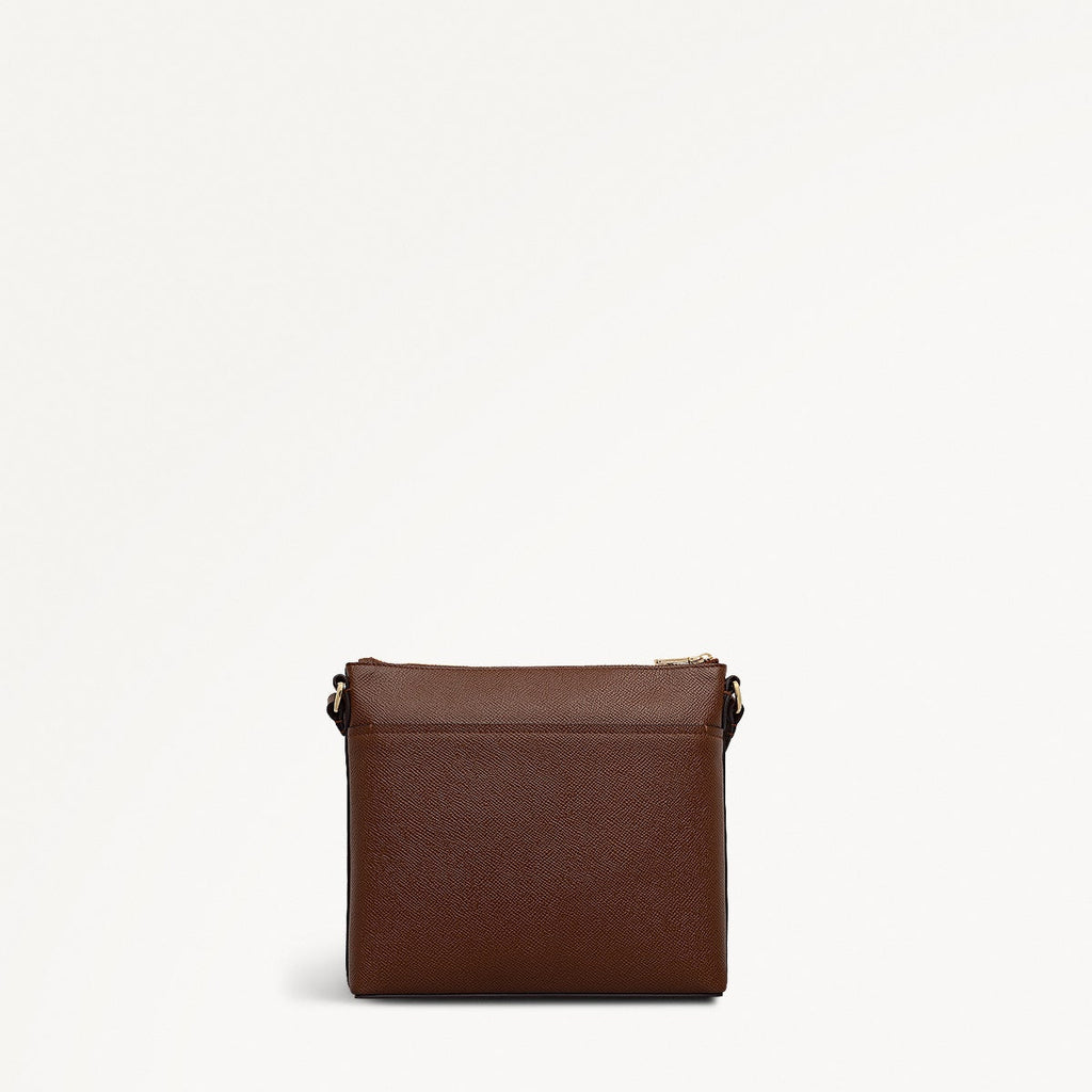 Pockets - Small Ziptop North-South Cross Body Bag