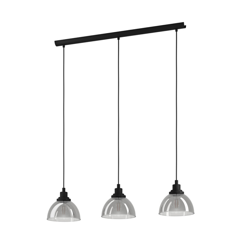 Suspension Beleser noire E27 3 x 60 W EGLO