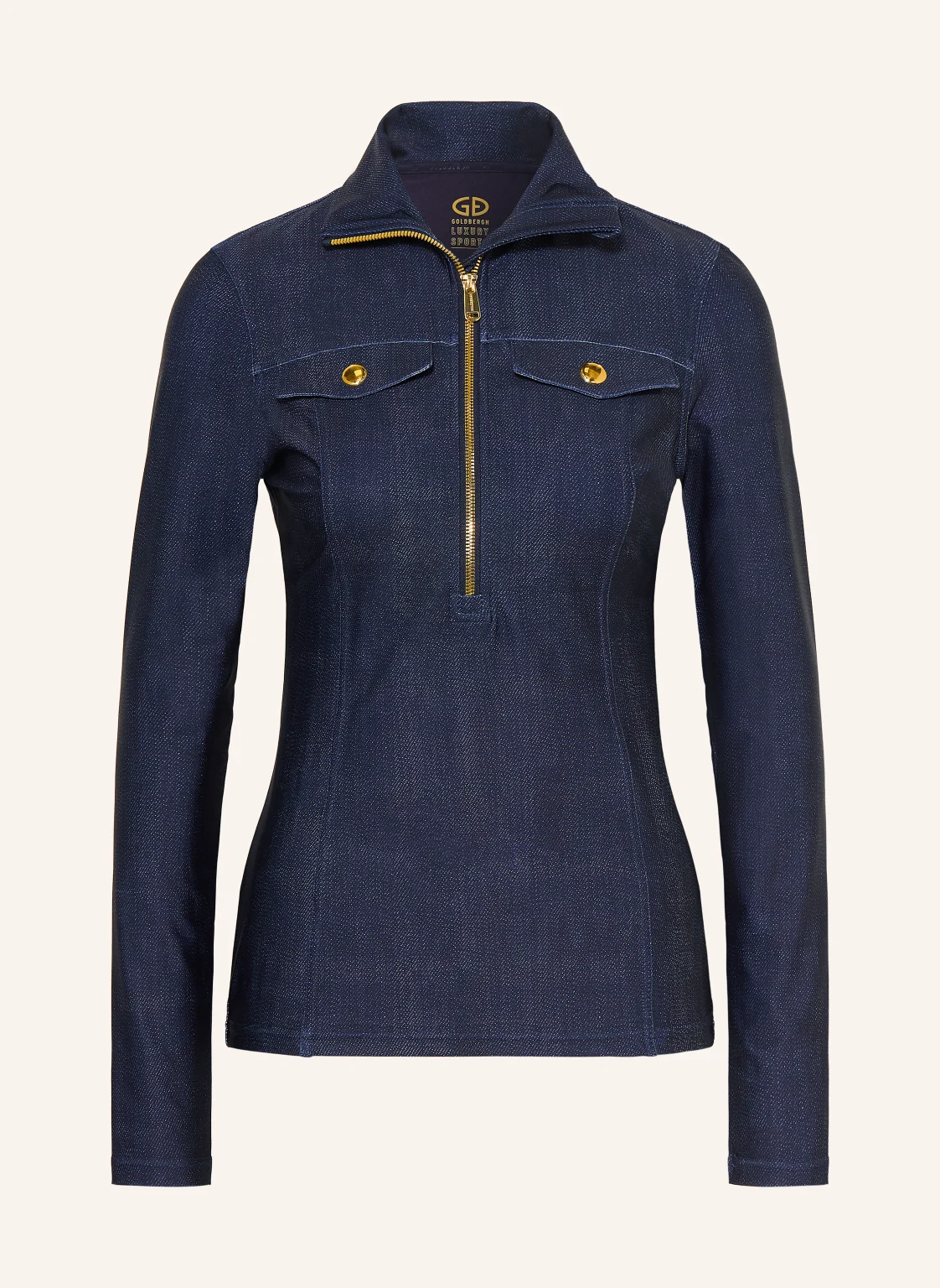 GOLDBERGH Midlayer YUNNAI mit Nieten