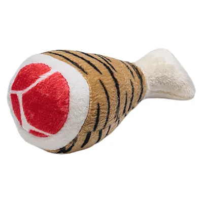 Karlie Tiger Leg Dog Toy