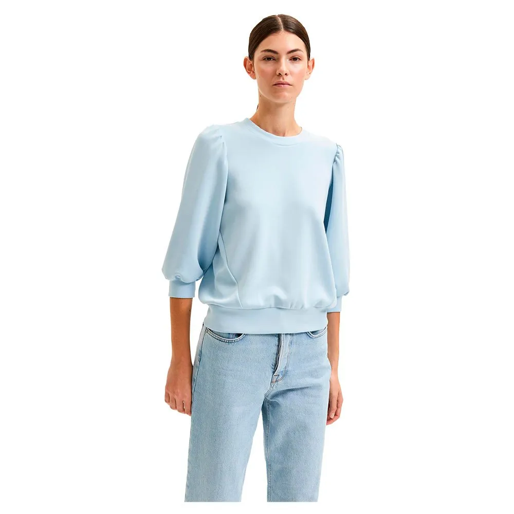Selected Tenny 3/4 sleeve blouse
