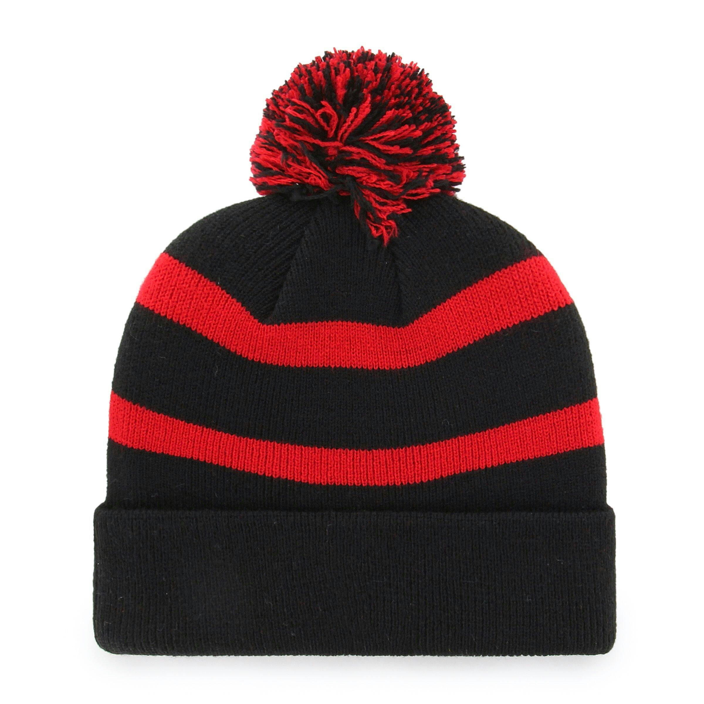 Fan Favourite NHL Ottawa Senators Mass Breakaway Cuffed Knit Fashion Pom Beanie Toque, Black