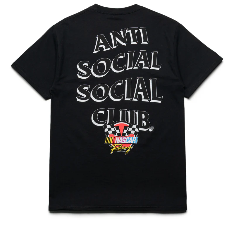 Anti Social Social Club x NASCAR Motorsport Tee - Black
