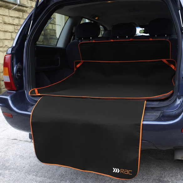Sitzschoner, für Hunde, Polyester, schwarz