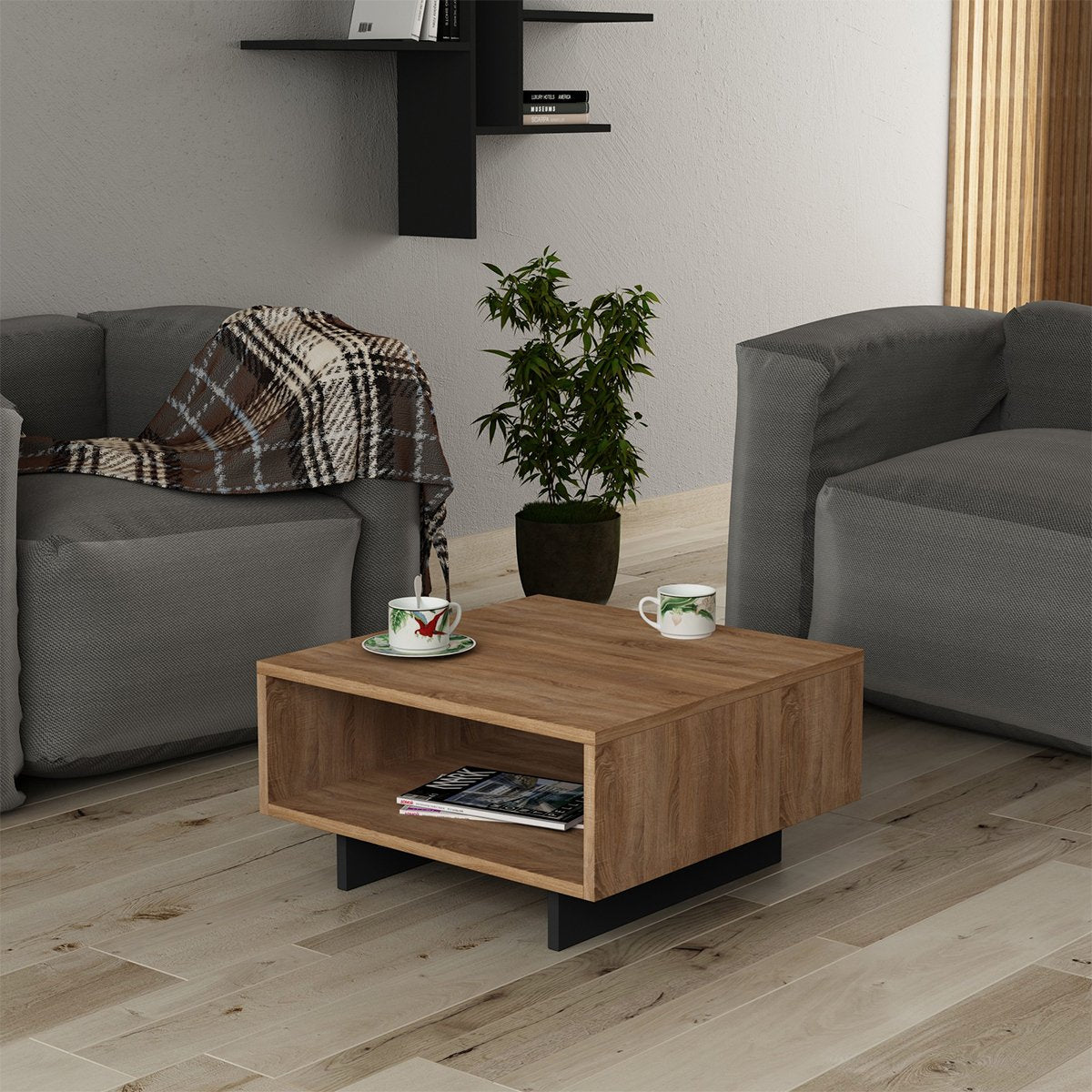 Calicosy - HOLA Salontafel 1 plank - H32 cm