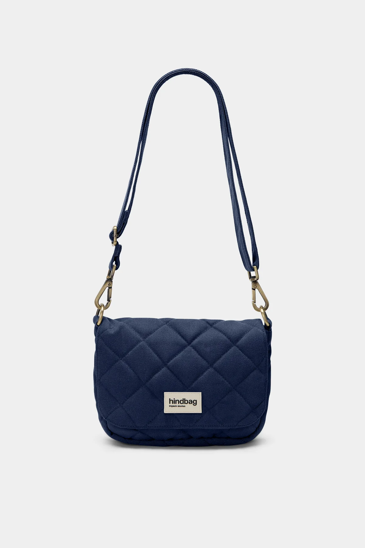 Sac à main matelassé Margault Navy