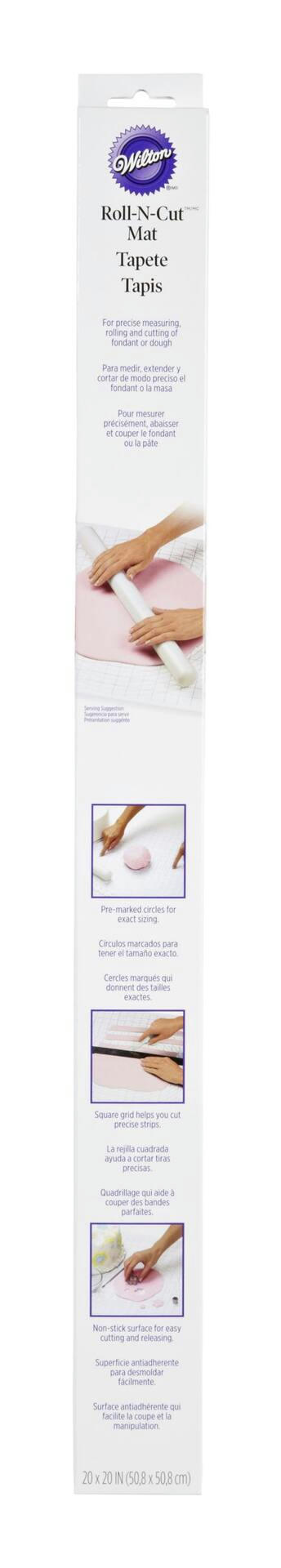 Wilton Non-Stick Silicone Prep Mat with Measurements