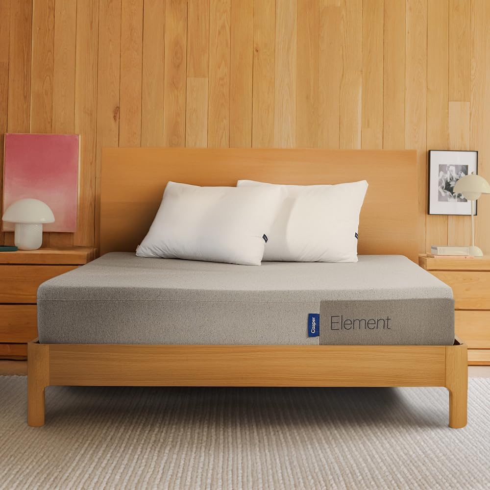 Casper Sleep Element King Mattress - Medium Feel - Motion Isolation - Breathable, Cooling Memory Foam - 100-Night Trial - CertiPUR-US