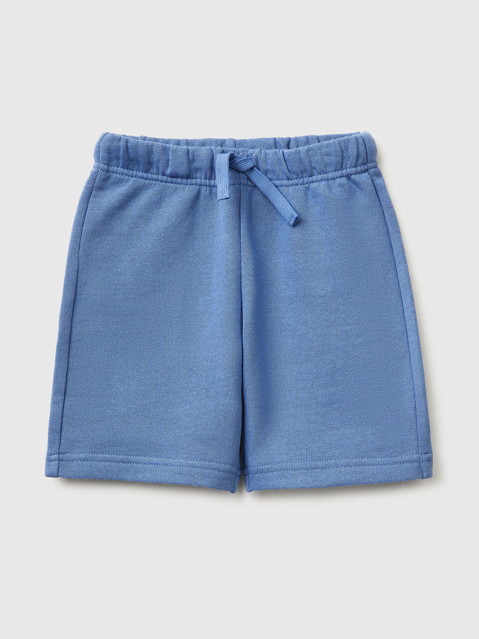 Cotton fleece bermuda shorts