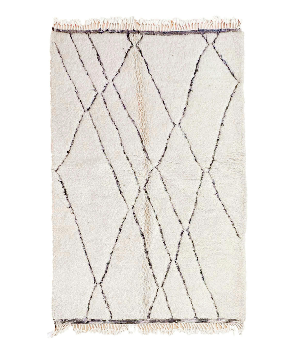 BERBERE - Tapis Berbere marocain pure laine 167x250