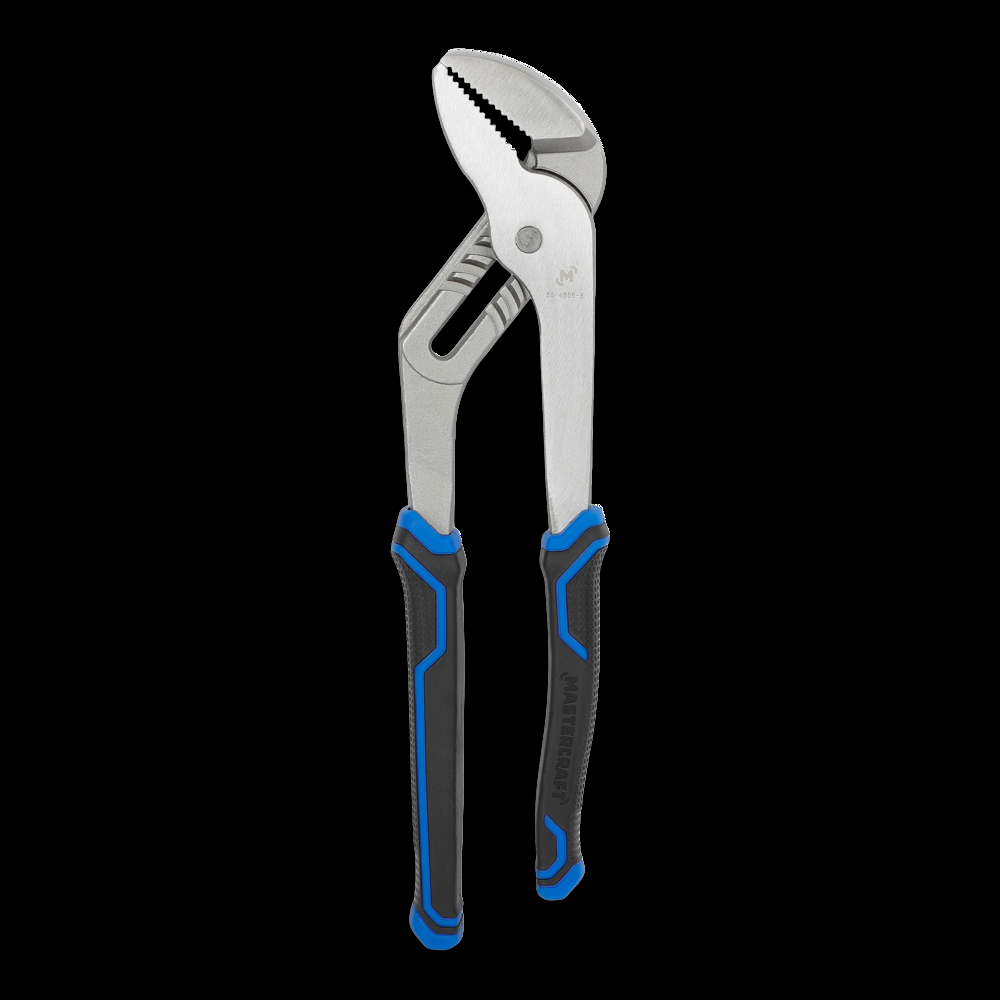 Mastercraft Tongue & Groove Pliers, Comfort Grip Handle, Carbon Steel, 12-in