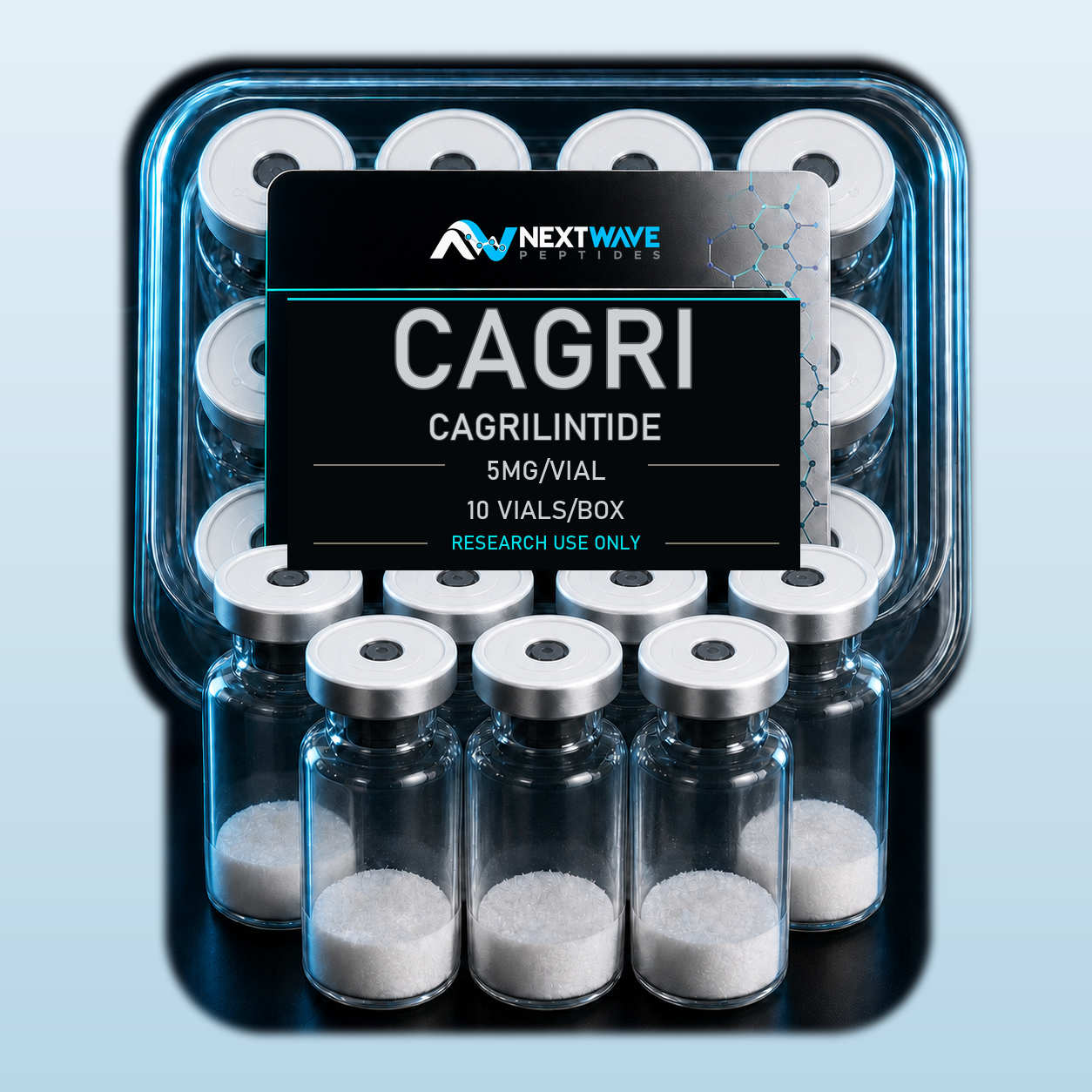 Cagrilintide (Cagri) - 5mg, 10 Vials | NextWave Peptides