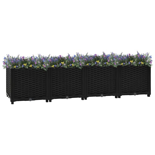 NNEVL Raised Bed 160x40x38 cm Polypropylene