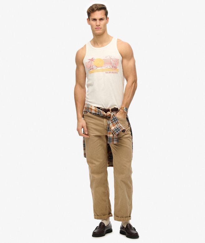 Outdoor Stripe Vest