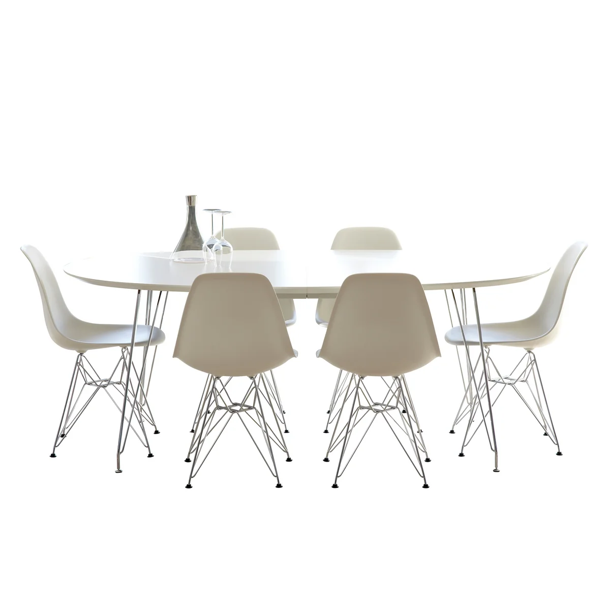 Andersen Furniture - DK10 Ausziehtisch Chrom
