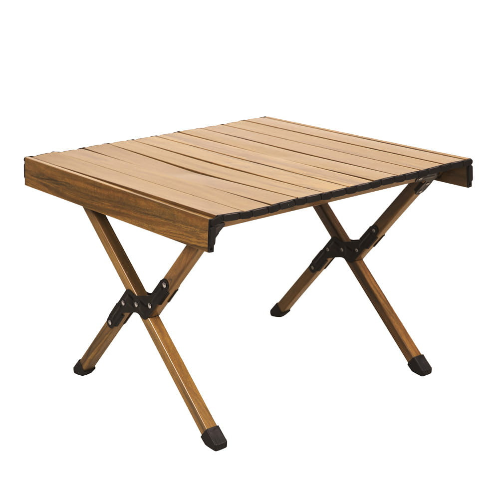 Stolik kempingowy składany 60 cm Drevo z aluminium