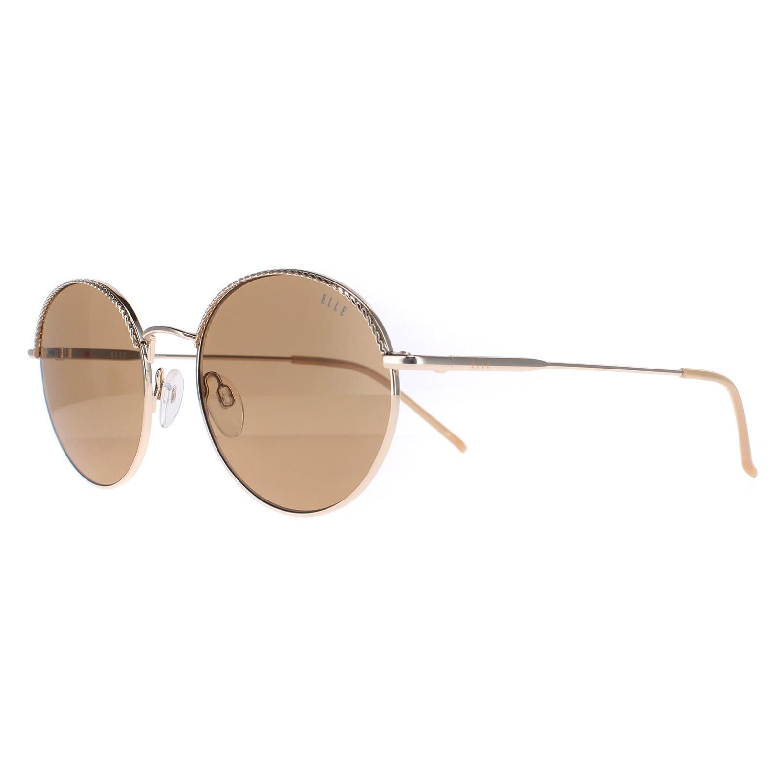 ELLE Round Gold Brown 14908