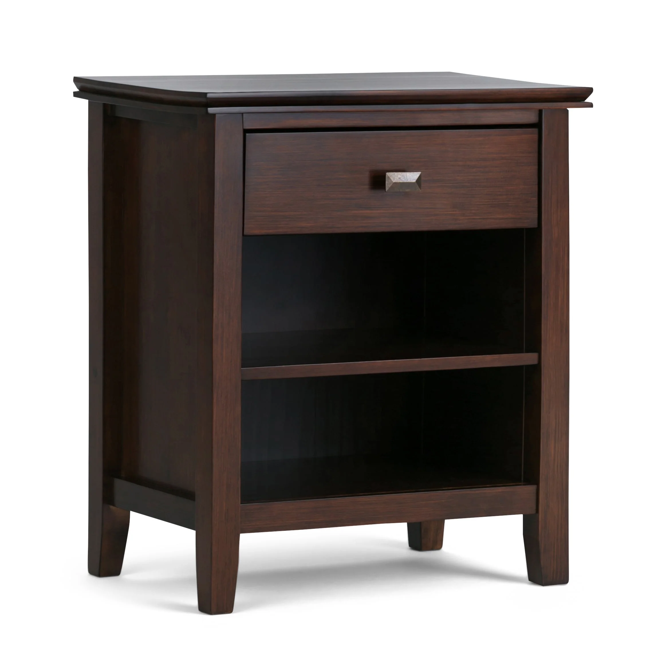 WYNDENHALL Stratford SOLID WOOD 24 inch Wide Bedside Nightstand Table