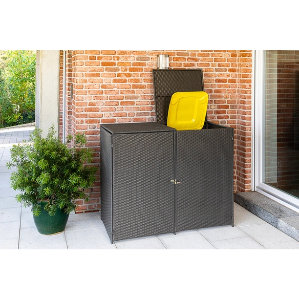 Mülltonnenbox, BxHxT: 75,5 x 120,5 x 153 cm