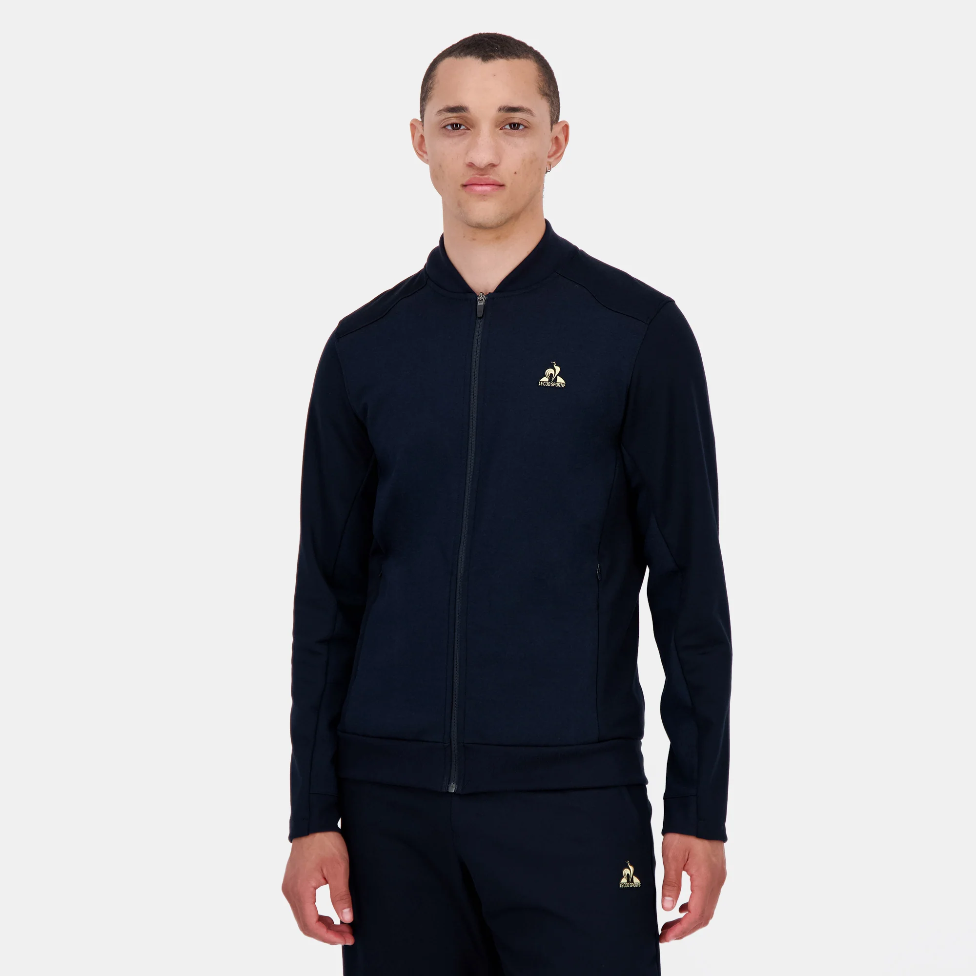2510823-COQ D'OR FZ Sweat N°2 M dark velvet | Sweat zippé Homme