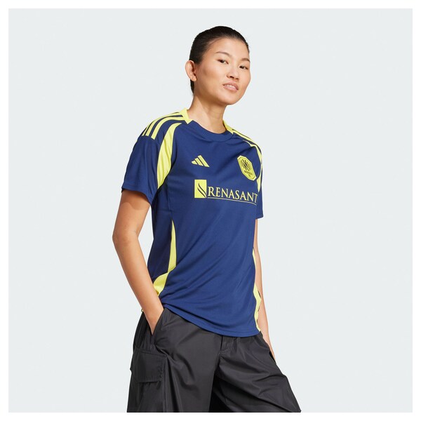 Nashville SC adidas Women's 2025 The Heart of Nashville Kit Replica Jersey - Navy