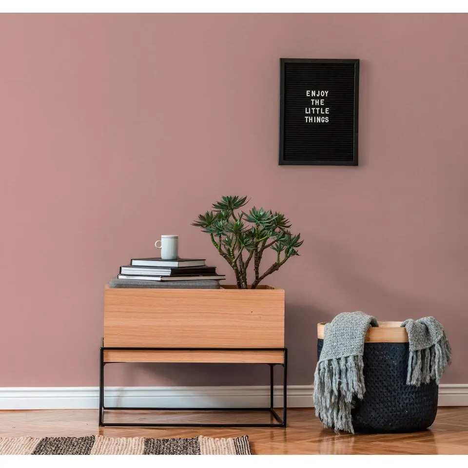 Livingwalls behang effen roze - 53 cm x 10.05 m