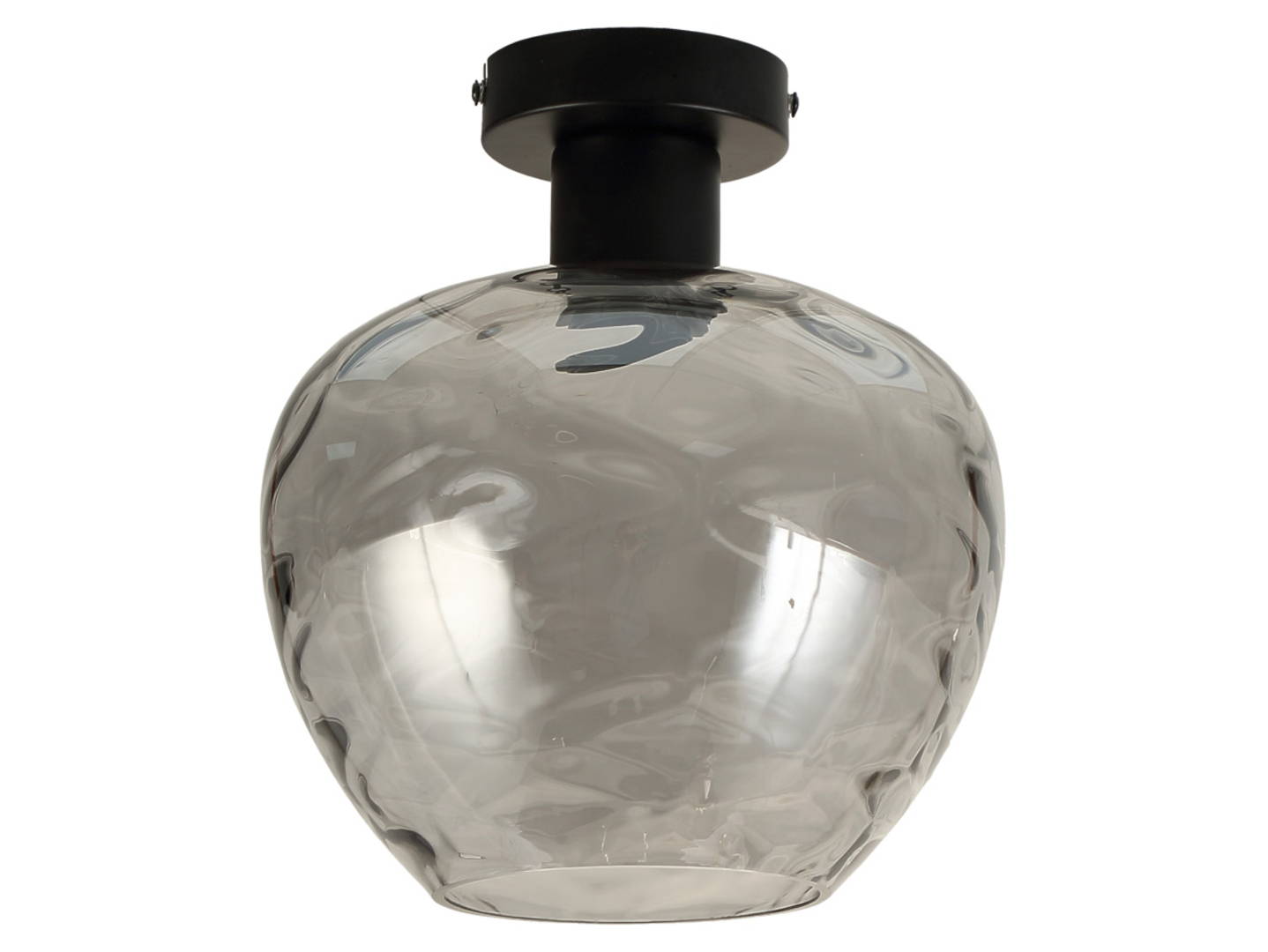 Lampa sufitowa Modern Livingszklana czarna