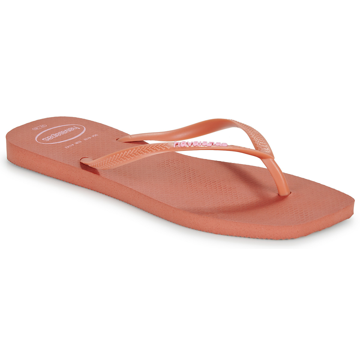 Havaianas - SLIM SQUARE LOGO POP UP - Pink