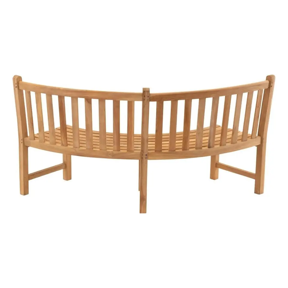 Les - Ronde bank teak 200x53x92cm