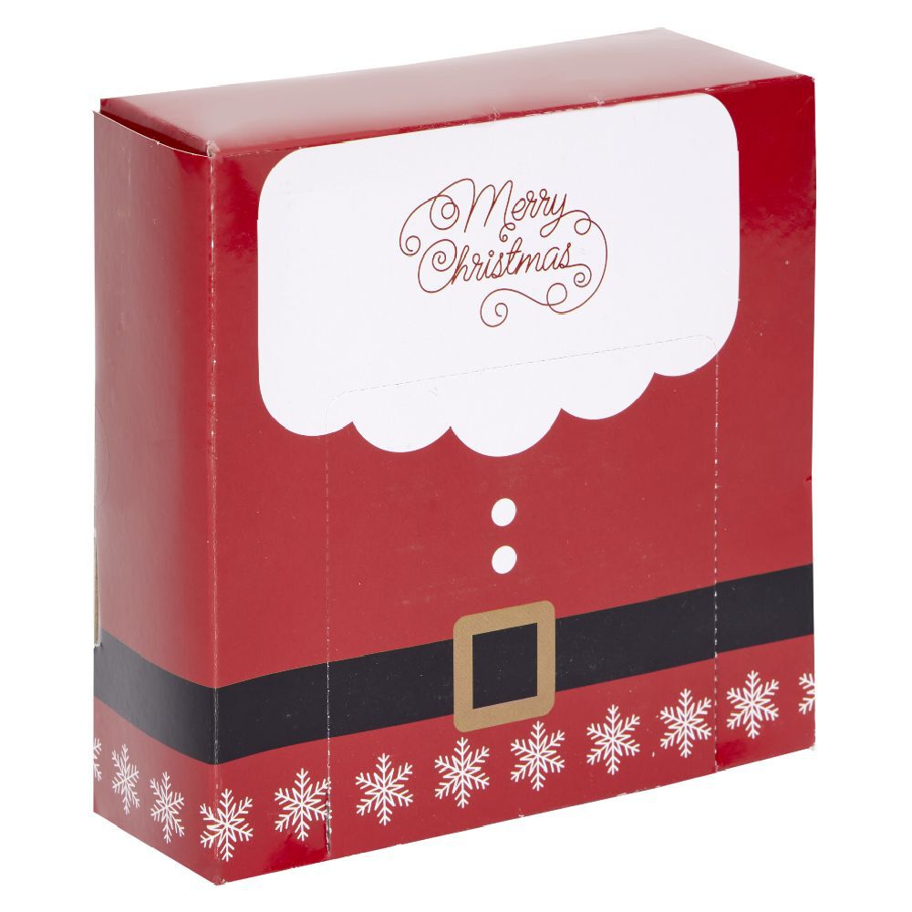 Serviette en papier x100 dans boÎte Père No&euml;l