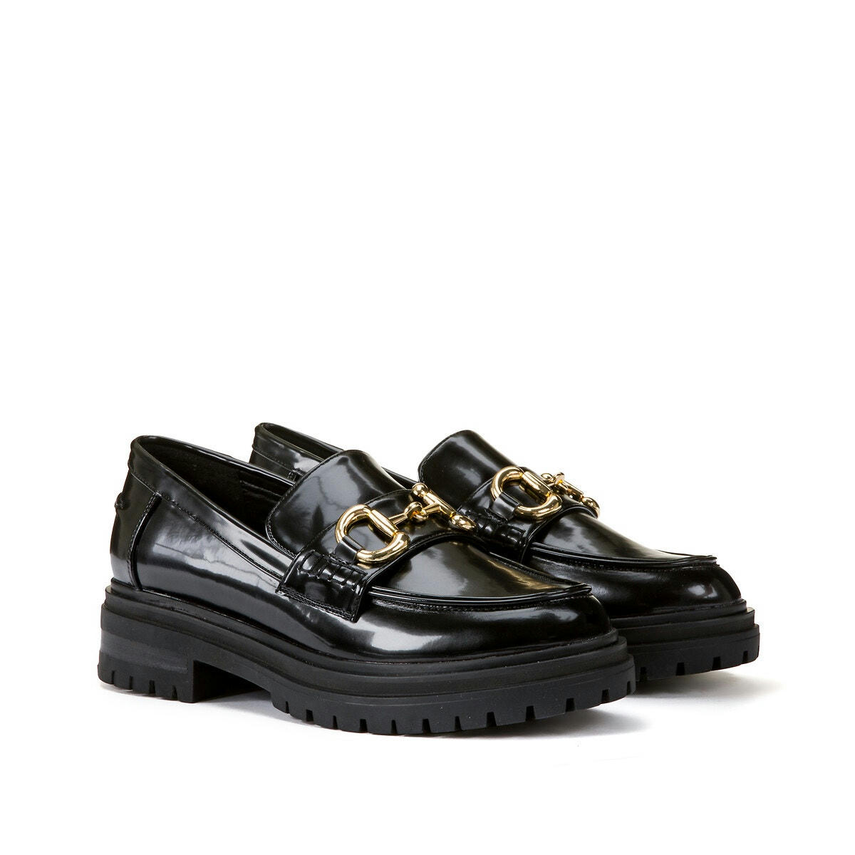 Mocassins avec morsetti, semelle crantée