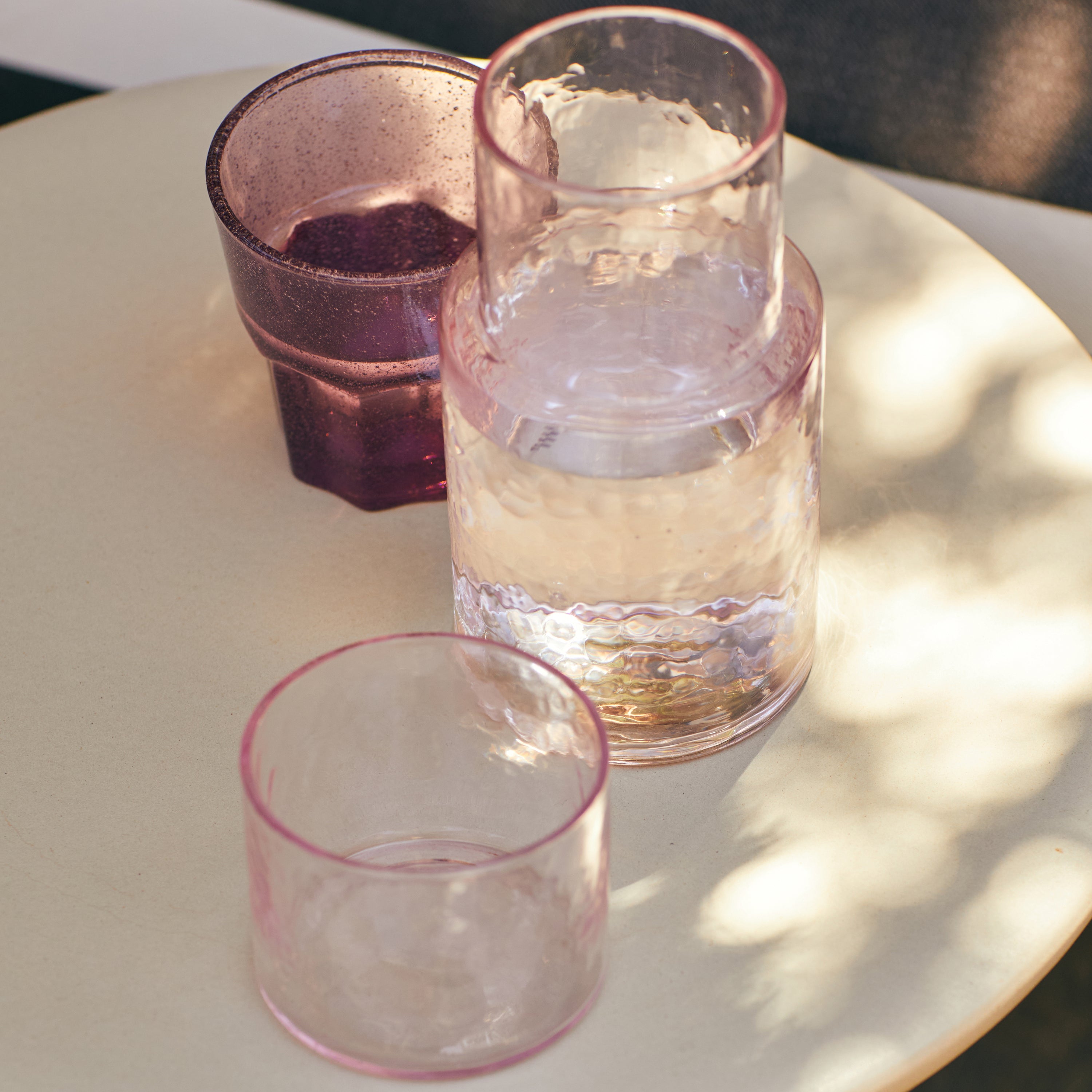 HKliving Tube Karaf - Blush