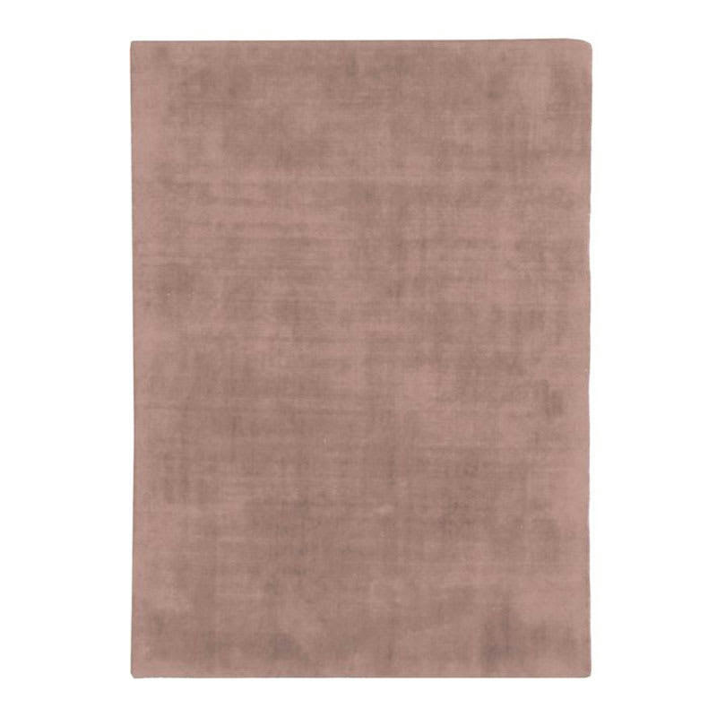 SANTAL - Tapis aspect velours rose nude 120x170