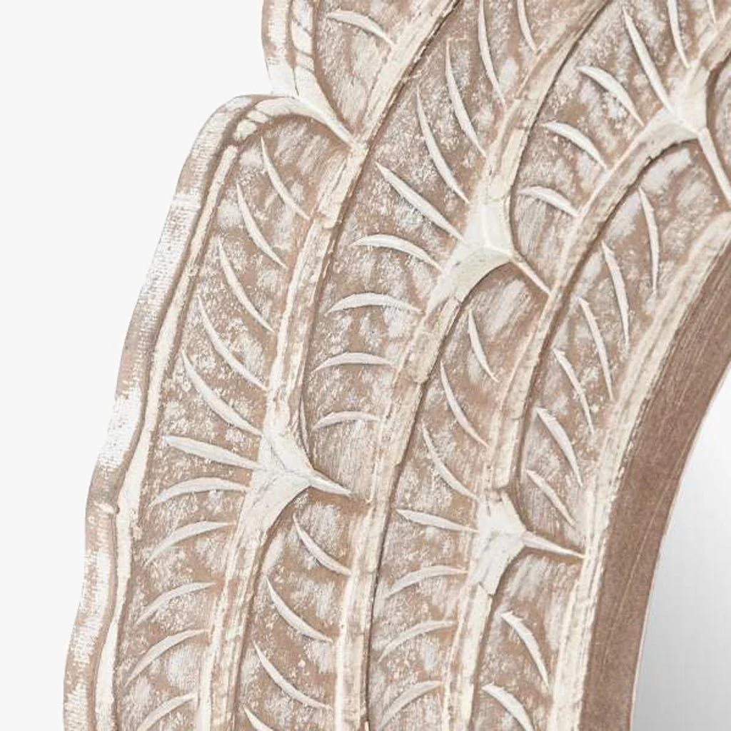 Espelho Decape Branco D90 MANDALA