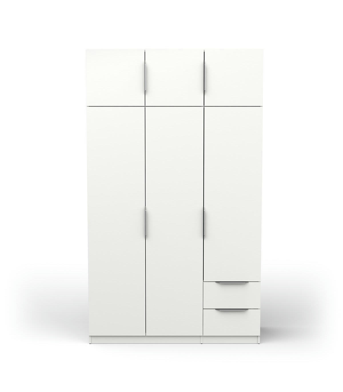 GHOST - Armoire 6 portes et 2 tiroirs - L119,4 cm