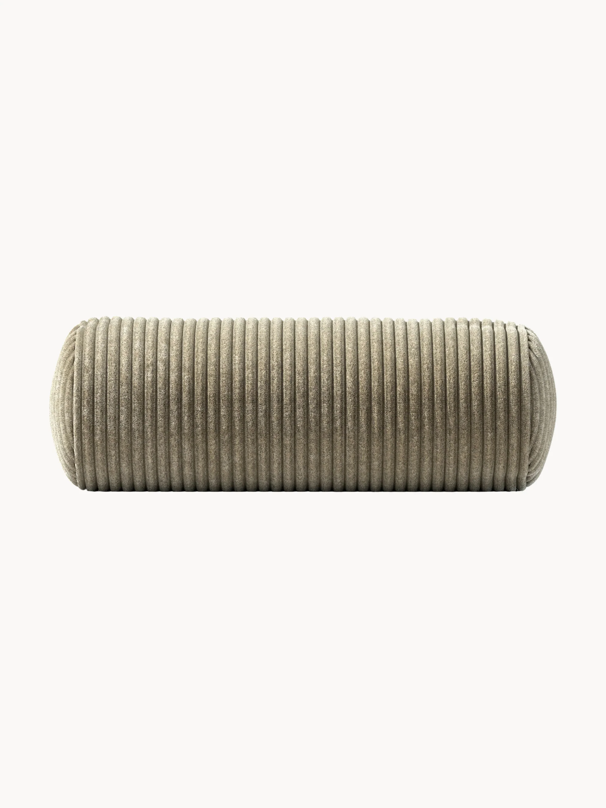 Cord-Sofa-Kissen Vetsak, Ø 16 x L 40 cm