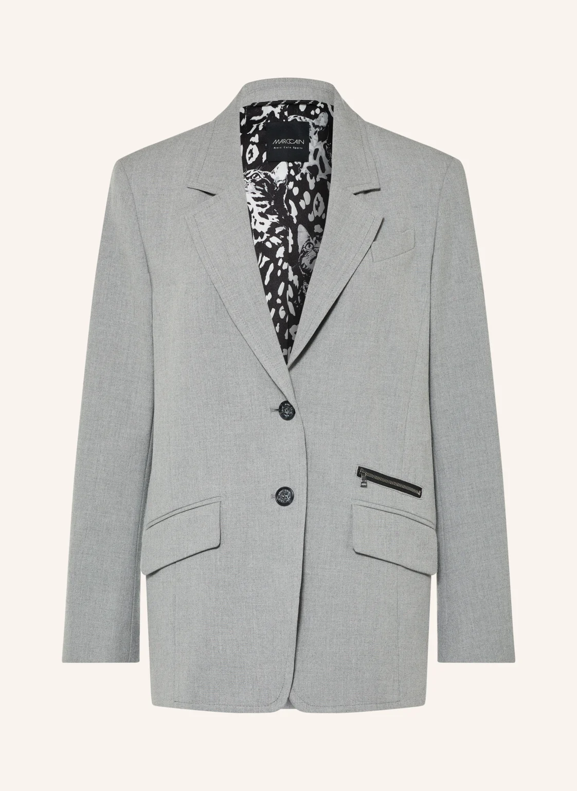 MARC CAIN Blazer mit Galonstreifen