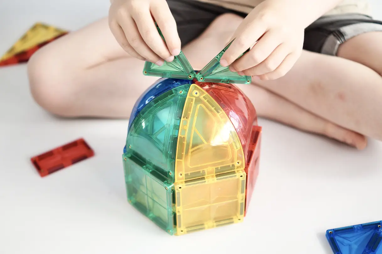 Bausatz 47-teilig Magnetic Tiles