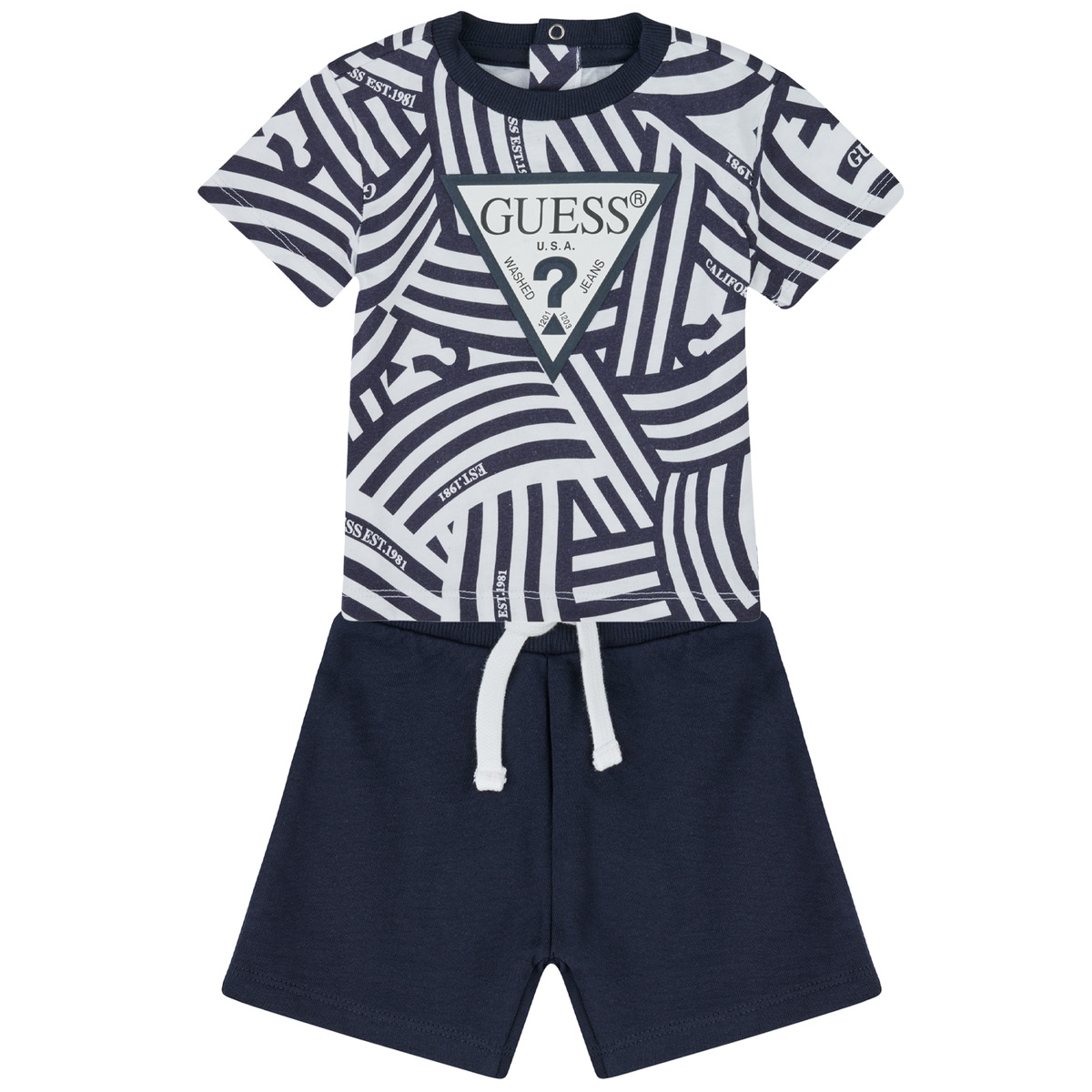 Guess - SS T SHIRT ACTIVE ENSEMBLE - Multicolour