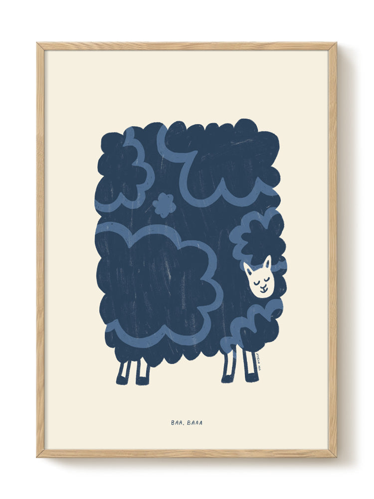 Anouk - Baa, Baaa - PSTR studio Kunst Poster
