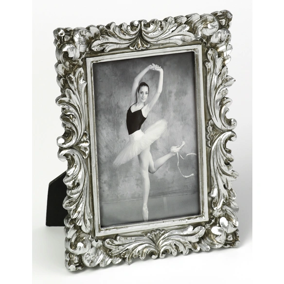 Bilderrahmen »SAINT GERMAIN«, BxL: 16,3 x 21,1 cm, silberfarben, Kunststoff