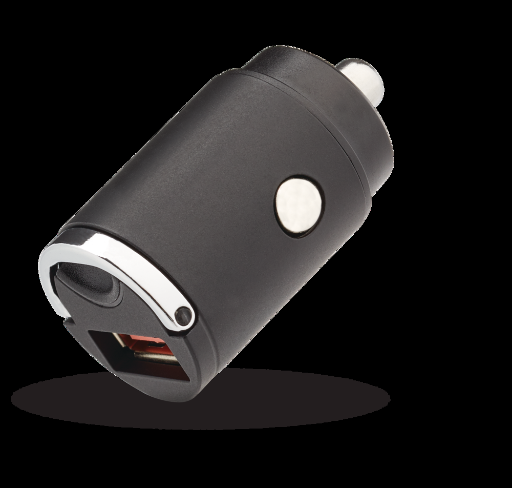 Bluehive Super Mini Aluminium USB A Car Charger