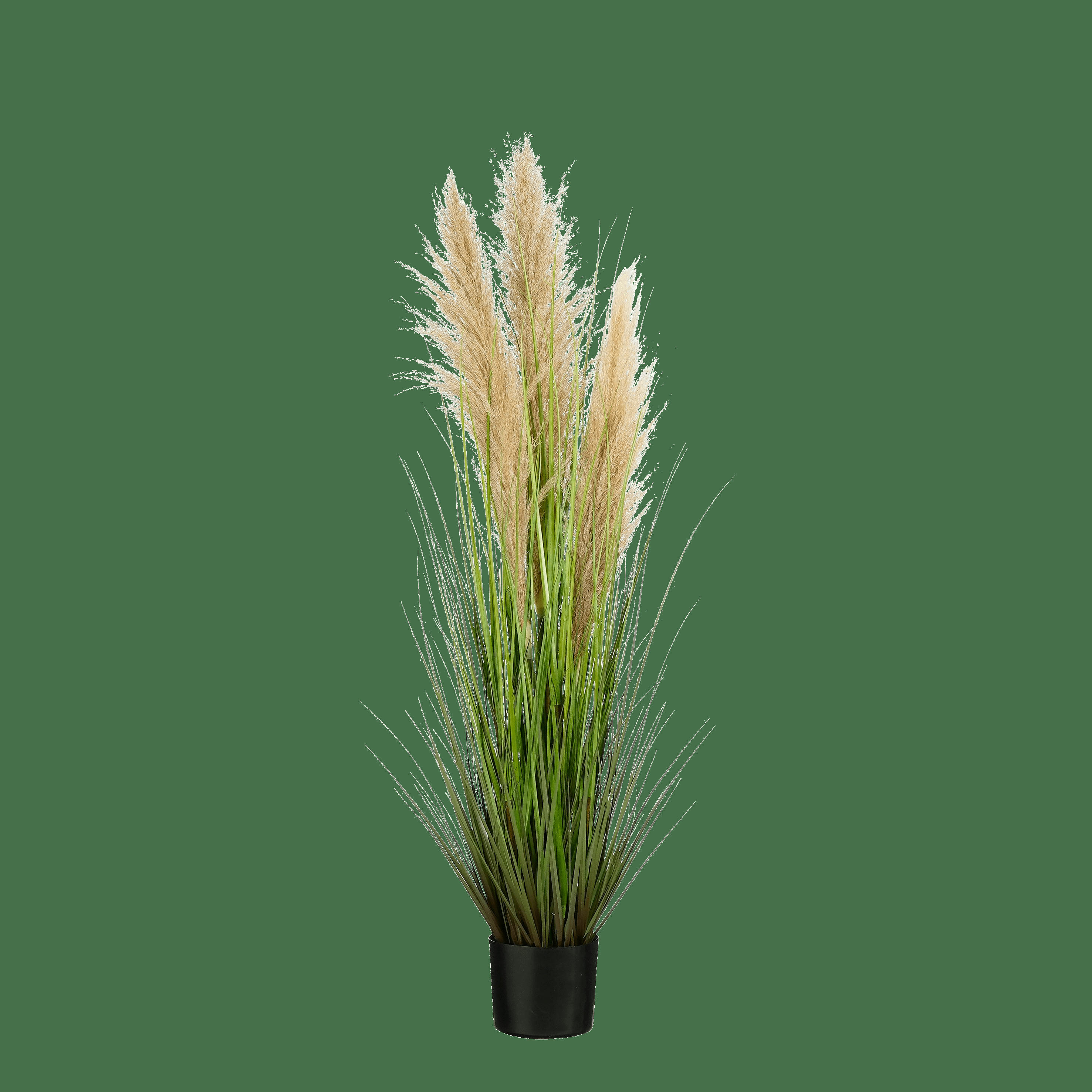- Herbe de la pampa artificielle vert H120