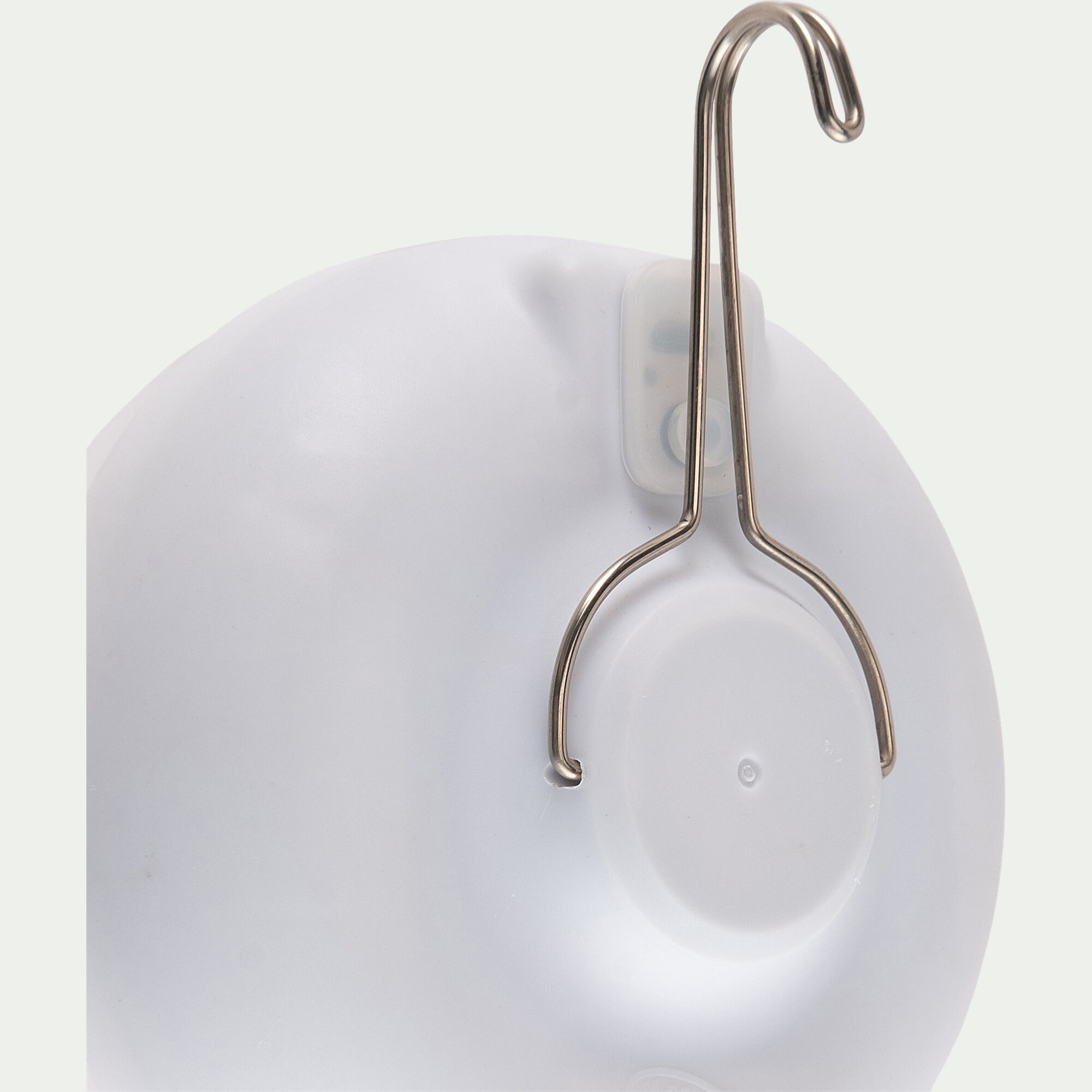 CHERRY - Ampoule d'extérieur rechargeable H12xD11cm - blanc