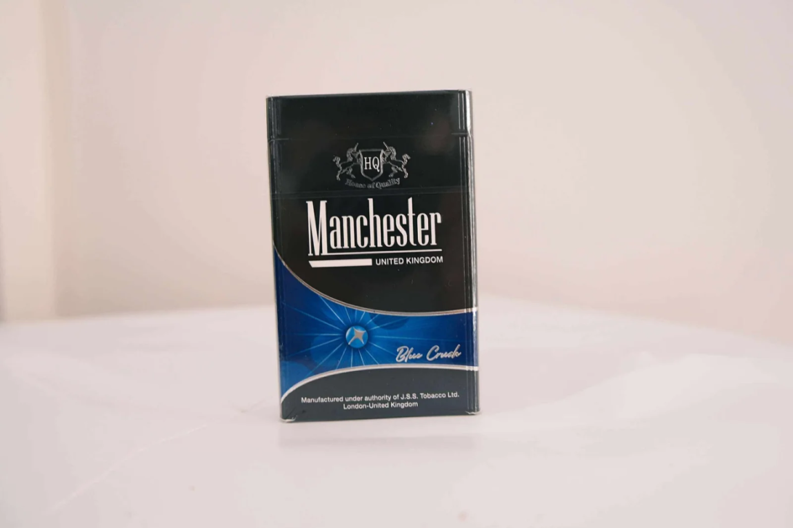 Manchester Blue Crush Menthol cigarettes x 10pack